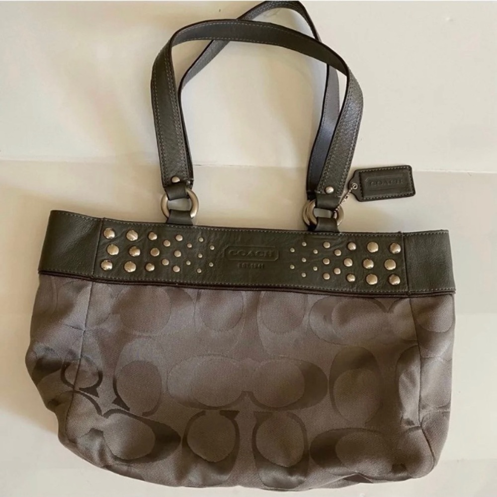 Women’s Grey Tote Coach Purse